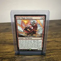 1x WILD-MAGIC SORCERER - Commander - MTG - Magic the Gathering - Image 2