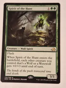 Spirit of the Hunt - Eldritch Moon - Magic the Gathering MTG Nice! - Image 1