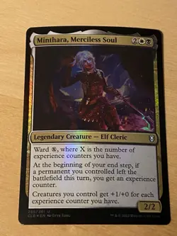 Minthara, Merciless Soul FOIL Commander Legends: Battle for Baldur's Gate NM MTG - Image 1