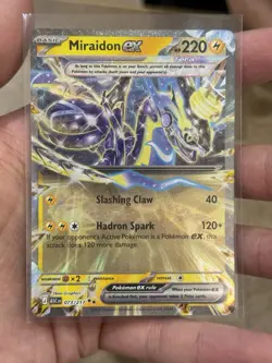Pokemon Miraidon Ex 073/217 Mega Evolutions Ascended Heroes Ready To ship - Image 1