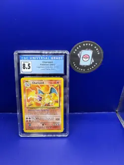 Pokemon 2002 Charizard 3/110 Legendary Collection Non-Holo Lava Theme CGC 8.5 - Image 1