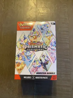 Pokemon TCG Scarlet & Violet Prismatic Evolutions Booster Bundle FACTORY SEALED - Image 1