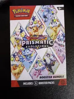 POKEMON TCG SCARLET VIOLET PRISMATIC EVOLUTIONS BOOSTER BUNDLE FACTORY SEALED - Image 1