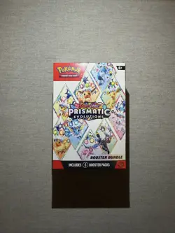 FACTORY SEALED Pokemon TCG Scarlet & Violet Prismatic Evolutions Booster Bundle - Image 1