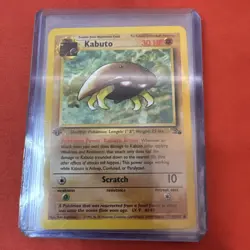 Lot Of 4 Kabuto - 1999 Pokemon 1st Edition Fossil Set 50/62 see pictures - Image 1