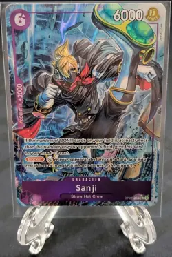 Sanji SR Parallel Alt Art OP07-064 SR - One Piece 500 Years In The Future EN - Image 1