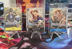 One piece mini tin promo vol 2 Set Of 3 Op-13 ENGLISH Luffy, Sabo, Ace - Image 1