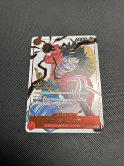 One Piece TCG Monkey D. Luffy 3rd Anniversary Winner ST01-012 - Great Condition - Image 2