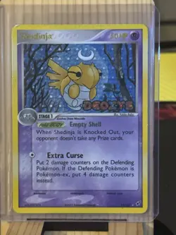 Pokemon TCG Shedinja Deoxys 14/107 Reverse Holo Card - Image 1