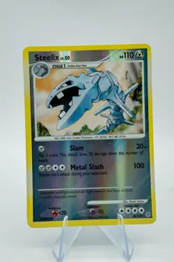 Steelix 38/130 Pokemon Card TCG Diamond and Pearl Reverse Holo LP - Image 1