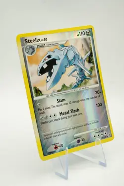 Steelix 38/130 Pokemon Card TCG Diamond and Pearl Reverse Holo LP - Image 4