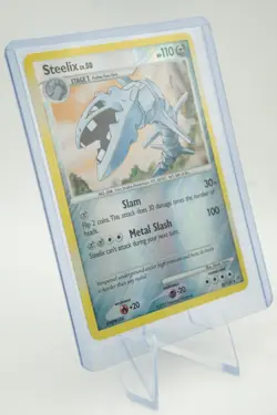 Steelix 38/130 Pokemon Card TCG Diamond and Pearl Reverse Holo LP - Image 5