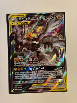 Pikachu & Zekrom GX- SM168 Holo - Image 1