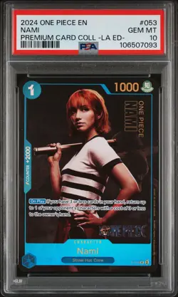 Nami PSA10 2024 One Piece Premium Card Collection -Live Action Edition- #053 - Image 1