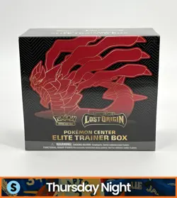 POKEMON CENTER TCG SWORD & SHIELD LOST ORIGIN SEALED ELITE TRAINER BOX ETB - Image 1