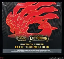 2022 Pokemon Center Sword & Shield Lost Origin Elite Trainer Box ETB Sealed - Image 1