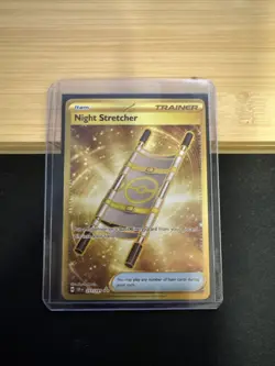Night Stretcher 251/191 Pokemon TCG S&V Surging Sparks - NM Hyper Rare GOLD Holo - Image 1