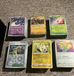 Huge Pokemon Card Lot Collection Uncommon Common Holo Rare 1300+ Bulk Lot - Image 2