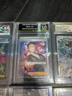 Pokemon Graded Cards x 10 PSA mix grading slab bundle job lot vintage pikachu - Image 4