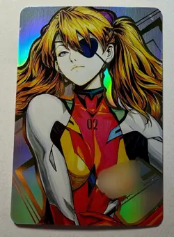 SEXY HEROINE WAIFU Asuka Langley Soryu EVANGELION ACG PREMIUM HOLOFOIL CARD NM - Image 1