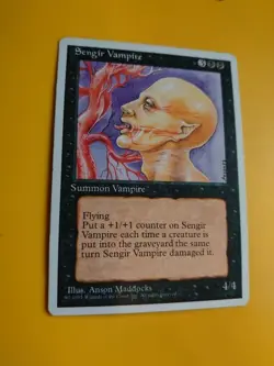Sengir Vampire 4th Edition Magic the Gathering Card. Old Vintage - Image 3
