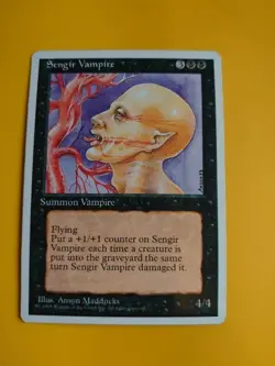 Sengir Vampire 4th Edition Magic the Gathering Card. Old Vintage - Image 4