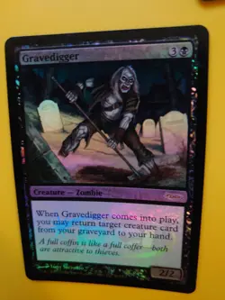 MTG Card. Gravedigger Zombie DCI Foil Promo as pics - Image 2