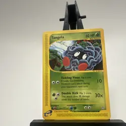 Pokemon Card Tangela 112/147 common Aquapolis LP+ - Image 1