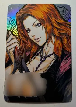 SEXY HEROINE WAIFU Rangiku BLEACH ACG PREMIUM HOLOFOIL CARD NM - Image 1