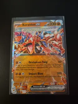 Koraidon Ex 121/217 - ENGLISH ASCENDED HEROES MEGA EVOLUTIONS POKEMON CARD - Image 1