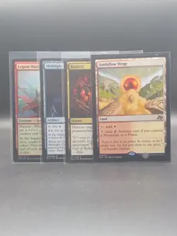 MTG ~ Rare Lot ~ Sunbillow Verg, Bedevil, Legion Warboss, Midnight Clock - Image 1