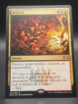 MTG ~ Rare Lot ~ Sunbillow Verg, Bedevil, Legion Warboss, Midnight Clock - Image 4