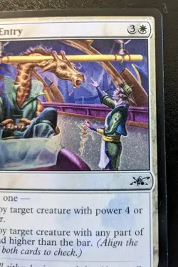 Bar Entry 290 UNF Galaxy Foil Common Unfinity Magic: The Gathering - Image 3