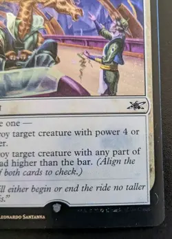 Bar Entry 290 UNF Galaxy Foil Common Unfinity Magic: The Gathering - Image 5