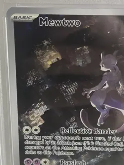 2023 POKEMON SVP EN-SV BLACK STAR PROMO 151 ULTRA-PREM COLL #052 MEWTWO PSA 9 - Image 3