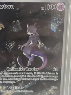 2023 POKEMON SVP EN-SV BLACK STAR PROMO 151 ULTRA-PREM COLL #052 MEWTWO PSA 9 - Image 4