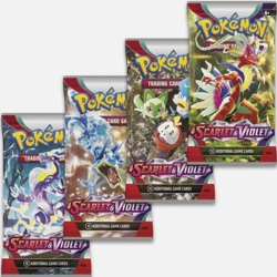 Pokemon Scarlet and Violet Booster Packs (X4) - All Artwork - New & Sealed - Image 1