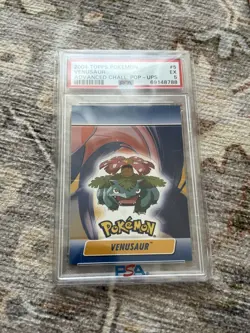 2004 Topps Pokemon Venusaur Advanced Challenge Pop-Ups PSA 5 - Image 1