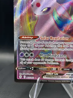 Espeon Vmax 065/203 Pokemon Play! Prize Pack Series - Image 5