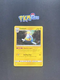 Pokemon TCG Lanturn Cosmic Eclipse 72/236 Regular Rare LP. - Image 1