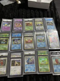 Pokemon Celebrations Classic Collection slab bundle x15 squirtle bulbasaur 10 9 - Image 1