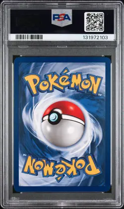 1999 Pokemon Vaporeon Holo 12/64 Jungle PSA 7 - Image 2