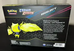Pokemon Crown Zenith Regieleki V Collection TCG Sealed - Image 3