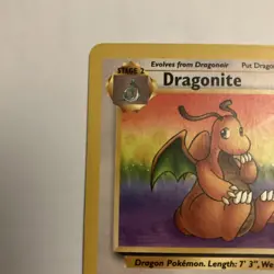 Pokemon TCG Dragonite Fossil 19/62 Regular LP! - Image 3
