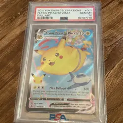 Pokemon PSA 10 Flying Pikachu VMAX 007/025 - Image 1