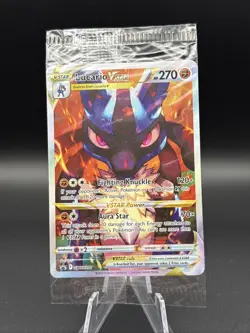 Lucario Vstar SWSH291 Pokemon Sword & Shield Promo Sealed Black Star Promo NM - Image 1