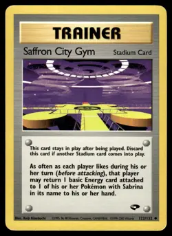 Saffron City Gym 2000 Gym - Challenge #122 Null/Uncommon LP - Image 1