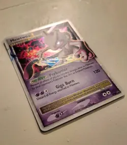 Mewtwo LV.X DP28 Diamond and Pearl Holo Pokemon TCG Promo Black Star NM - Image 4