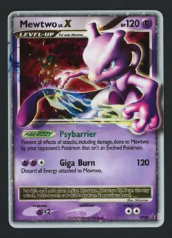 Mewtwo LV.X DP28 Diamond and Pearl Promo Pokemon TCG - Image 1