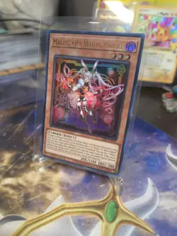 Yu-Gi-Oh! Maliss P White Rabbit Ultra Rare NM-M 1st Edition CRBR-EN015 - Image 3